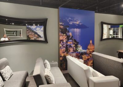 Adhesive Vinyl for Showroom Decoration Printing services Miami