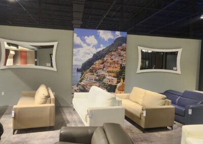 Adhesive Vinyl for Showroom Decoration Printing services Miami