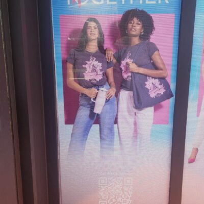 Outdoor Perforated Vinyl Print Big Miami