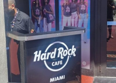 Outdoor Perforated Vinyl Print Big Miami