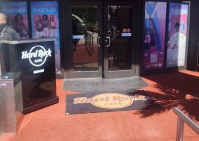 Outdoor Perforated Vinyl Print Big Miami