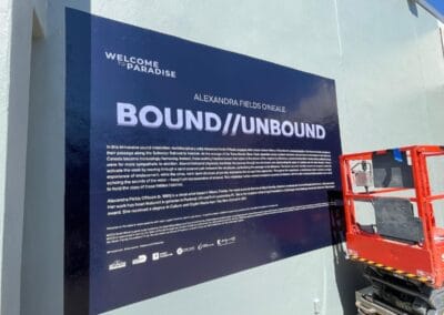 Outdoor Self-Adhesive Gloss Vinyl Print Big Miami