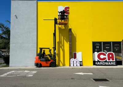 Aluminum and PVC Outdoor Signs