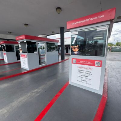 Branding & schedule sign adhesive vinyl printing Print Big Miami