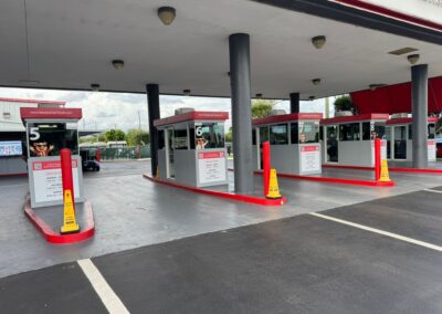 Branding & schedule sign adhesive vinyl printing Print Big Miami