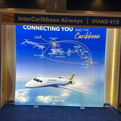 Eurofit Fabric Tube Display 8x8Ft dy-sublimated pillowcase graphic Miami