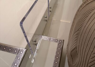 Printed design on adhesive vinyl floor graphic Print Big Miami