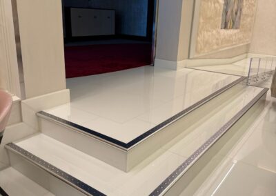 Printed design on adhesive vinyl floor graphic Print Big Miami