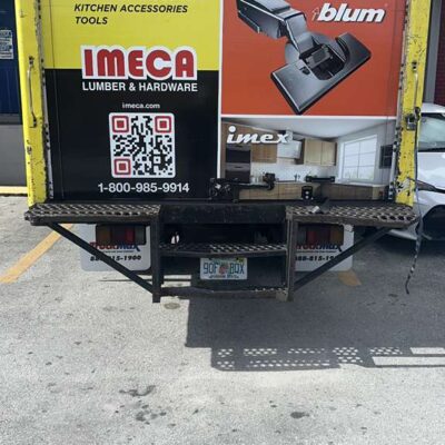 Truck Wrap Installation - Imeca Print Big Miami